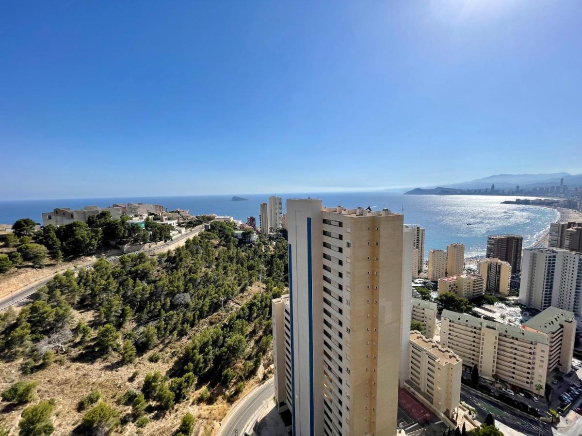 Lujoso Apartamento con vistas al mar en Mirador del Mediterráneo - Gestaltur Benidorm Esterno foto