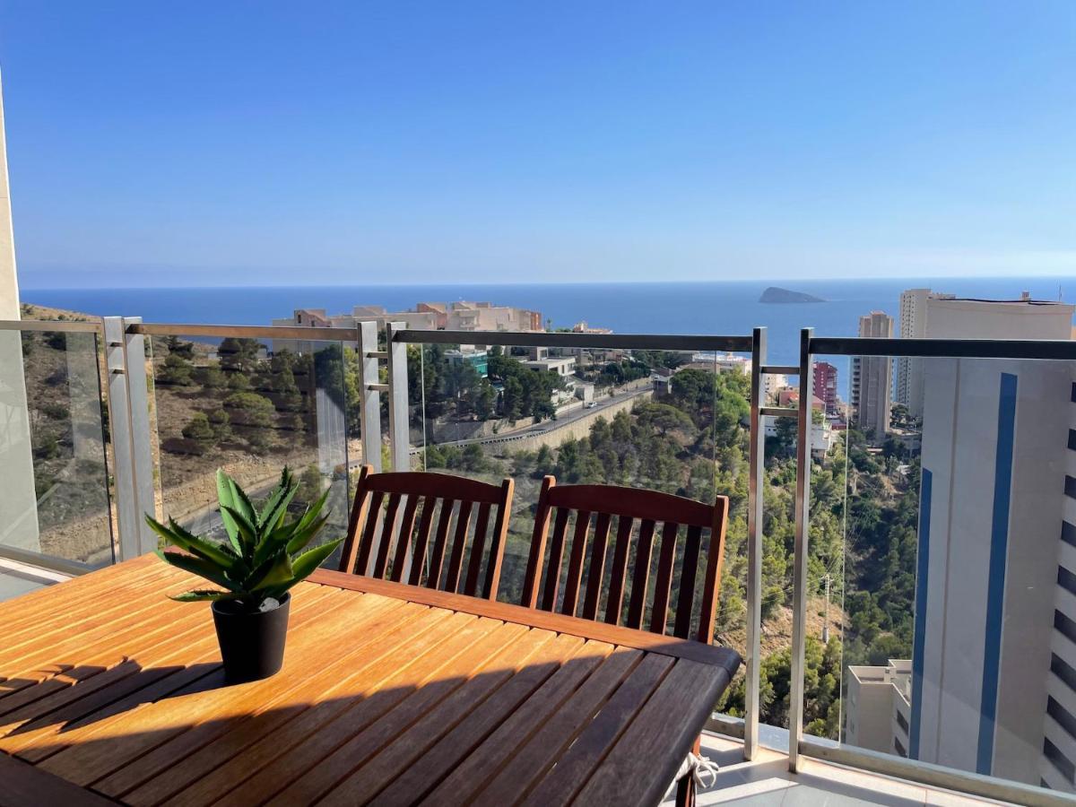 Lujoso Apartamento con vistas al mar en Mirador del Mediterráneo - Gestaltur Benidorm Esterno foto
