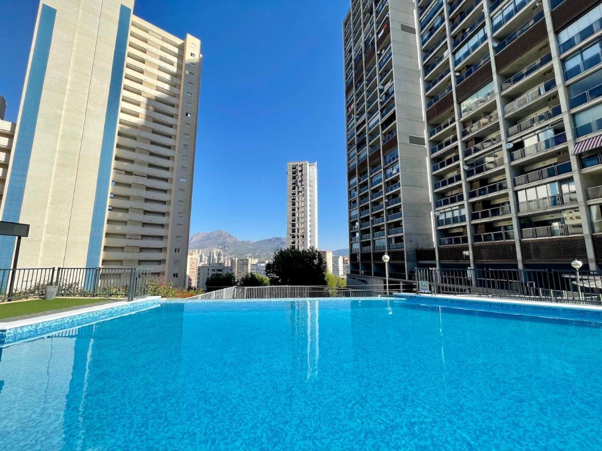 Lujoso Apartamento con vistas al mar en Mirador del Mediterráneo - Gestaltur Benidorm Esterno foto