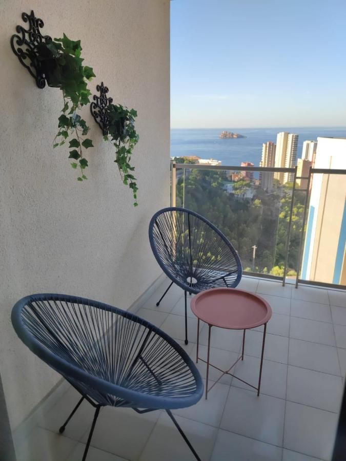 Lujoso Apartamento con vistas al mar en Mirador del Mediterráneo - Gestaltur Benidorm Esterno foto
