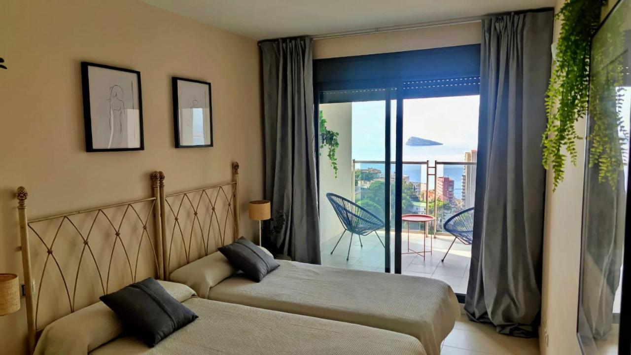 Lujoso Apartamento con vistas al mar en Mirador del Mediterráneo - Gestaltur Benidorm Esterno foto